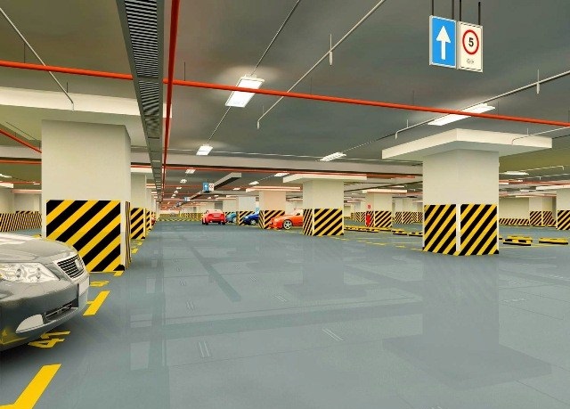 Sơn epoxy cho tầng hầm để xe tại Hải Phòng