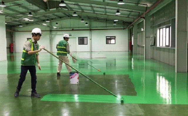 Dịch vụ thi công sơn sàn epoxy tại Hải Phòng