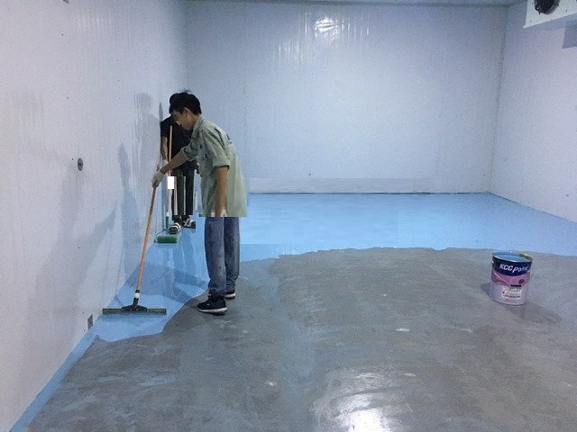 Thi công sơn sàn epoxy cho phòng sạch tại Hải Phòng