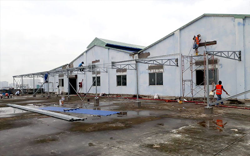 Nâng cấp sửa chữa cải tạo nhà xưởng tại Hải Phòng