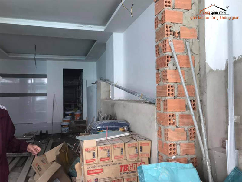 Thi công sửa chữa nhà phố Hải Phòng