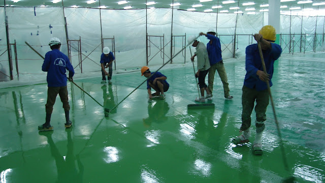 Sơn epoxy chịu nhiệt cho kho xưởng Hải Phòng