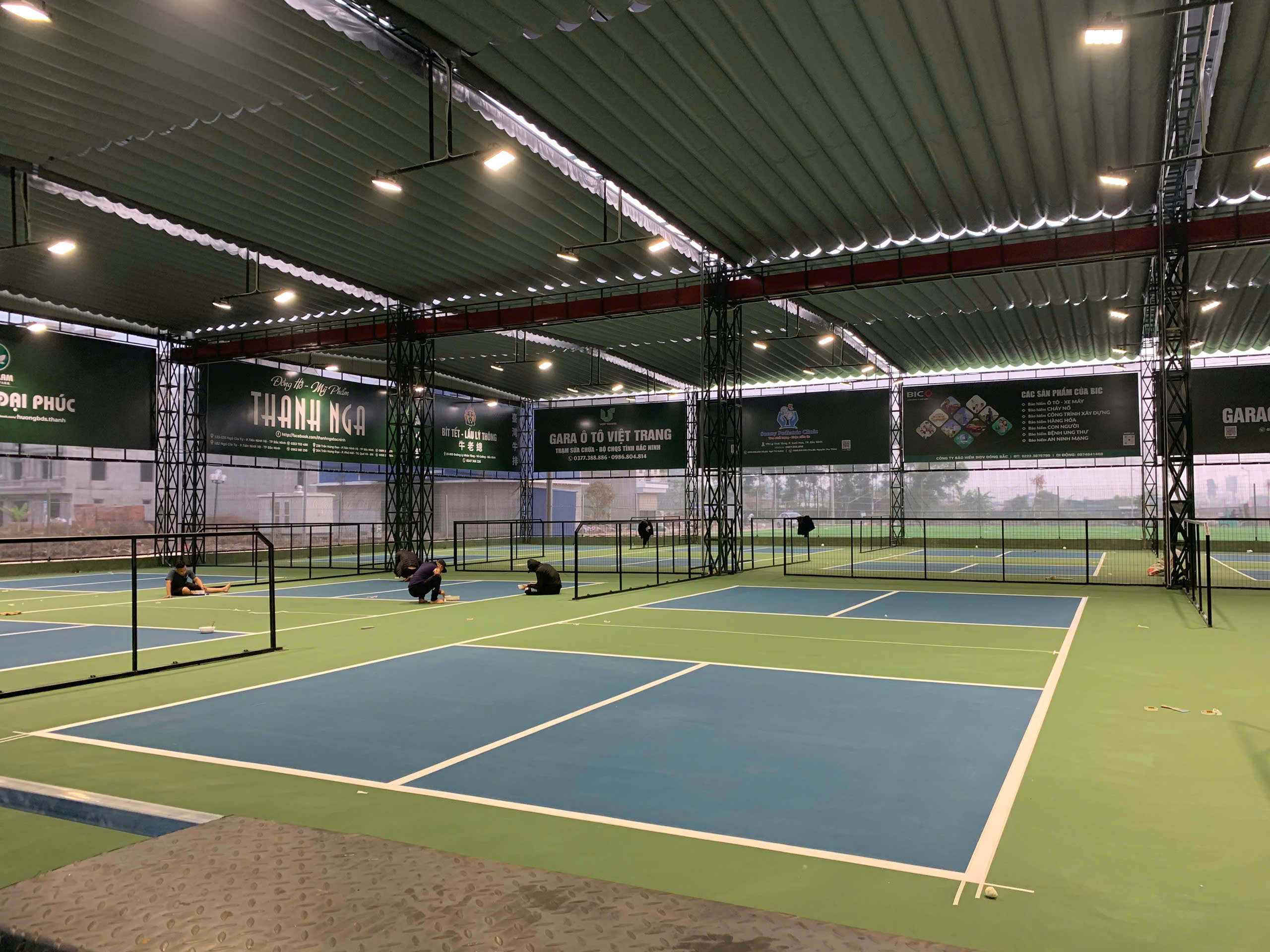 Thi công sơn Pickleball tại Hưng Yên