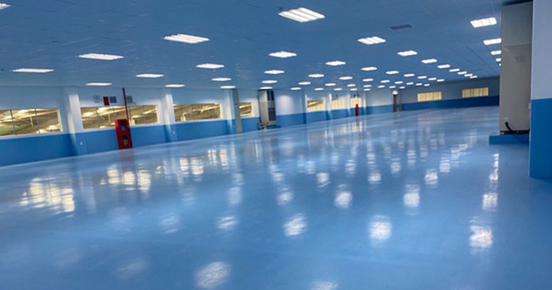 Sơn epoxy tự san phẳng tại Quảng Ninh