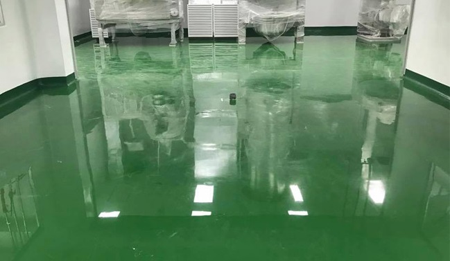 Thi công sơn epoxy tự san phẳng tại Hưng Yên