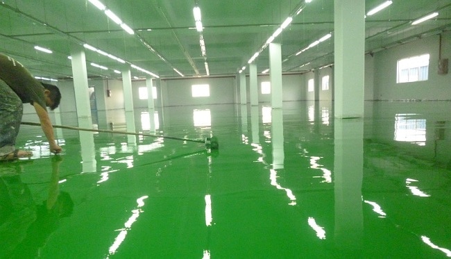 Thi công sơn epoxy chống bụi tại Hưng Yên