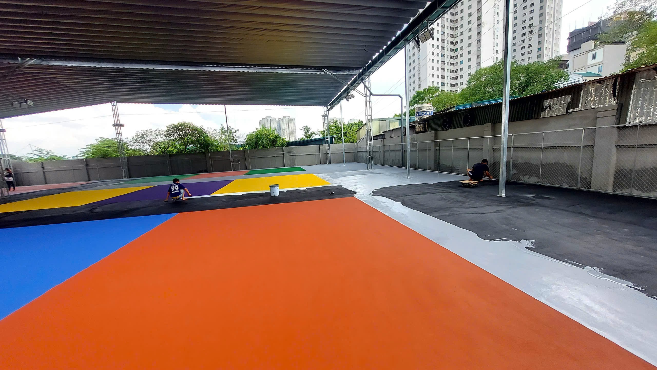 Làm sân Pickleball cho doanh nghiệp Hải Phòng